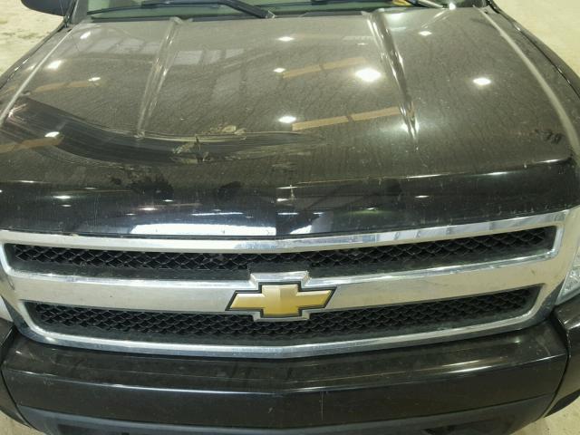 2GCEK13M471515182 - 2007 CHEVROLET SILVERADO BLACK photo 7