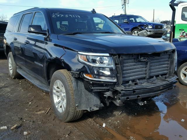 1GNSKHKC4JR114161 - 2018 CHEVROLET SUBURBAN K BLACK photo 1