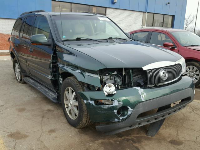 5GADT13SX42340411 - 2004 BUICK RAINIER CX GREEN photo 1