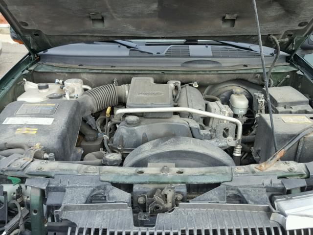 5GADT13SX42340411 - 2004 BUICK RAINIER CX GREEN photo 7