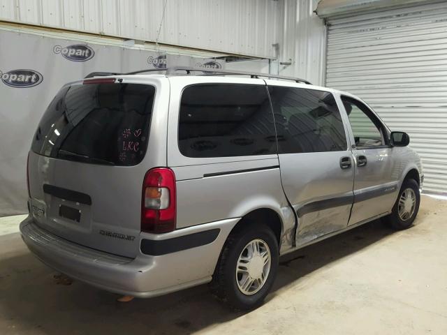 1GNDX03E61D148661 - 2001 CHEVROLET VENTURE SILVER photo 4