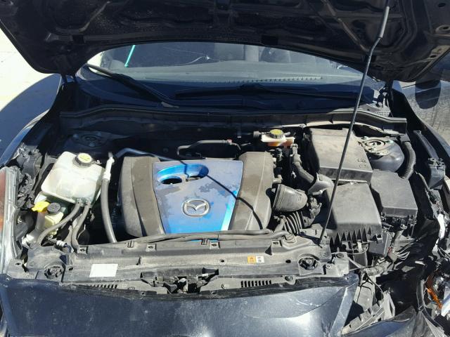 JM1BL1U84D1704076 - 2013 MAZDA 3 I BLACK photo 7