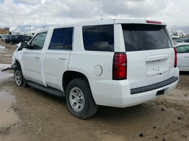 1GNSKFEC0HR278646 - 2017 CHEVROLET TAHOE SPEC WHITE photo 3