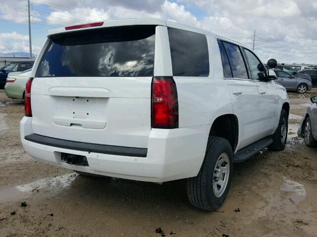 1GNSKFEC0HR278646 - 2017 CHEVROLET TAHOE SPEC WHITE photo 4