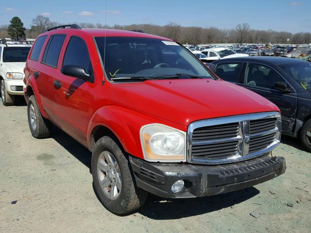 1D4HD48N05F561983 - 2005 DODGE DURANGO SL RED photo 1