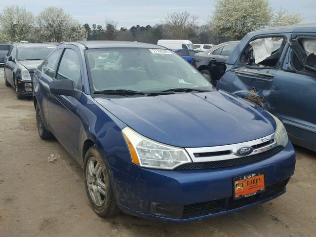 1FAHP32N78W231257 - 2008 FORD FOCUS S/SE BLUE photo 1