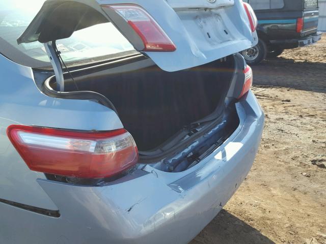 4T1BK46K89U579579 - 2009 TOYOTA CAMRY SE BLUE photo 9