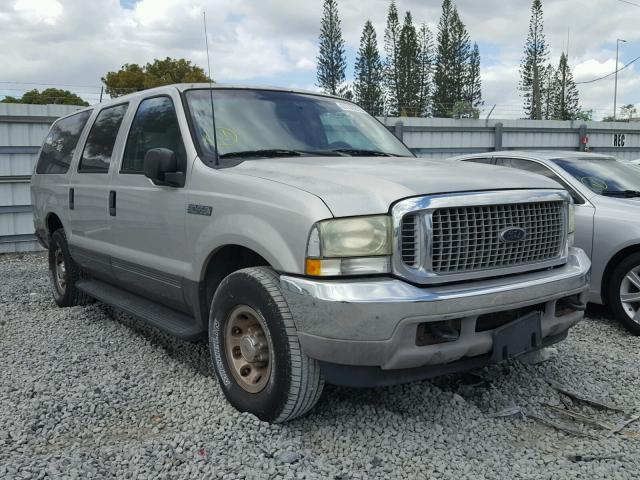 1FMNU40L63ED38937 - 2003 FORD EXCURSION SILVER photo 1