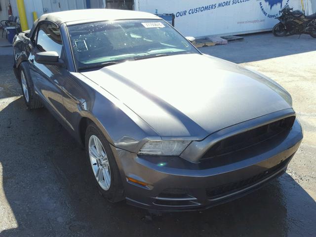 1ZVBP8EMXE5279169 - 2014 FORD MUSTANG GRAY photo 1