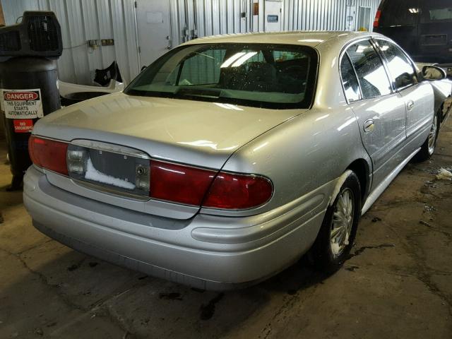 1G4HP54K324211966 - 2002 BUICK LESABRE CU SILVER photo 4