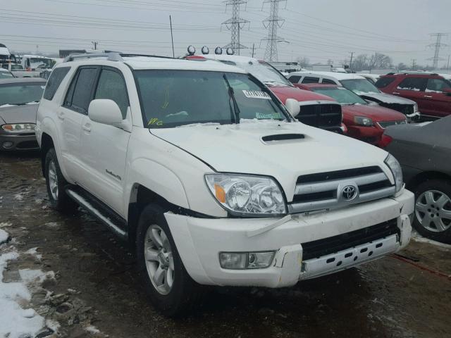 JTEBU14RX40051681 - 2004 TOYOTA 4RUNNER SR WHITE photo 1