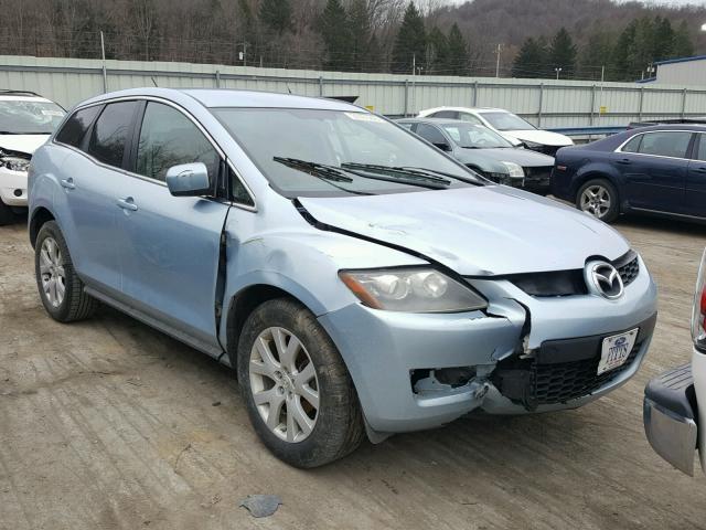 JM3ER293480199075 - 2008 MAZDA CX-7 BLUE photo 1