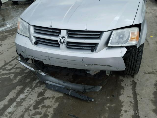 2D8HN44HX8R798571 - 2008 DODGE GRAND CARA SILVER photo 9