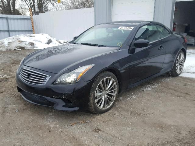 JN1CV6FE6CM202264 - 2012 INFINITI G37 BASE BLACK photo 2