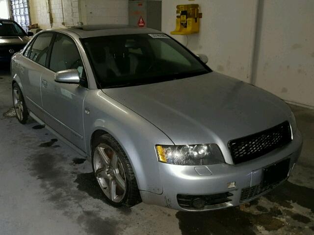 WAUPL68E84A073218 - 2004 AUDI S4 SILVER photo 1