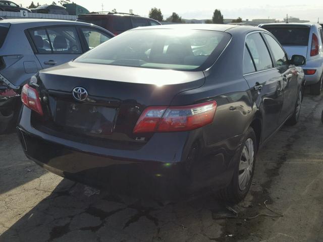 4T1BE46K97U092976 - 2007 TOYOTA CAMRY NEW BLACK photo 4