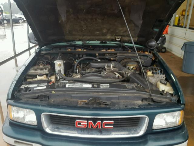 1GKCS13W6T2514428 - 1996 GMC JIMMY GREEN photo 7