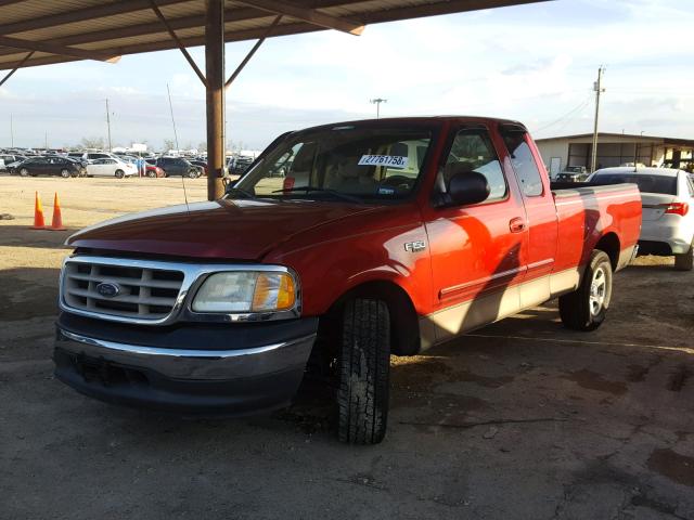 1FTRX17283NB25030 - 2003 FORD F150 RED photo 2