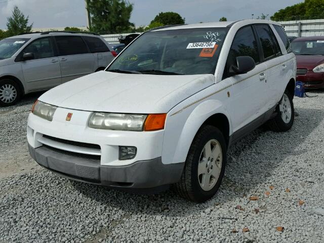 5GZCZ53414S889432 - 2004 SATURN VUE WHITE photo 2