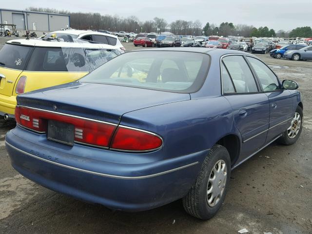 2G4WS52M2W1550102 - 1998 BUICK CENTURY CU BLUE photo 4