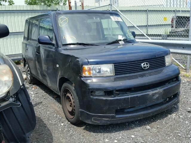 JTLKT334350171353 - 2005 TOYOTA SCION XB BLUE photo 1