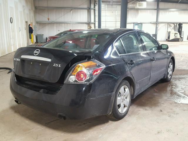 1N4AL21E78C277603 - 2008 NISSAN ALTIMA 2.5 BLACK photo 4