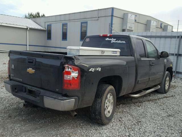 1GCSKSE36AZ228468 - 2010 CHEVROLET SILVERADO BLACK photo 4