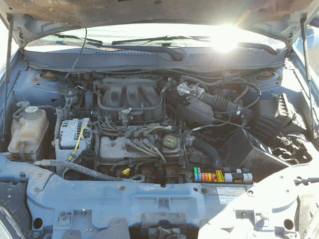 1FAFP53UX7A183340 - 2007 FORD TAURUS SE BLUE photo 7