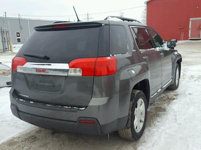 2GKALSEK4D6350671 - 2013 GMC TERRAIN SL GRAY photo 4