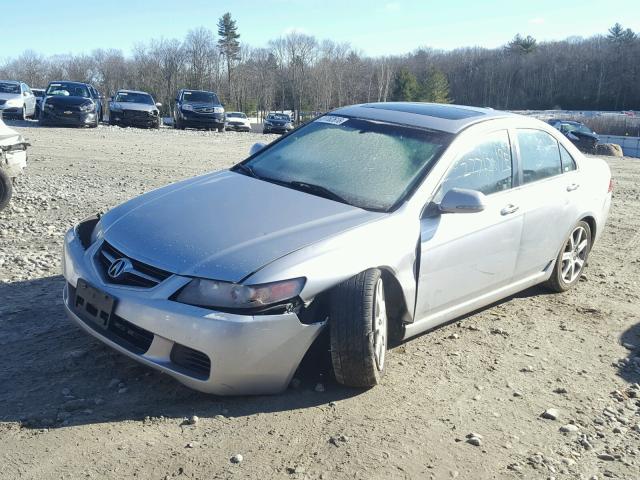 JH4CL958X5C017481 - 2005 ACURA TSX SILVER photo 2