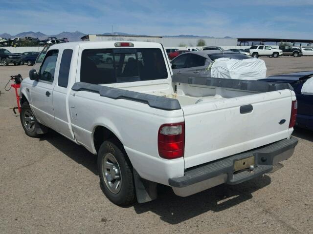 1FTYR14U51PA71599 - 2001 FORD RANGER SUP WHITE photo 3