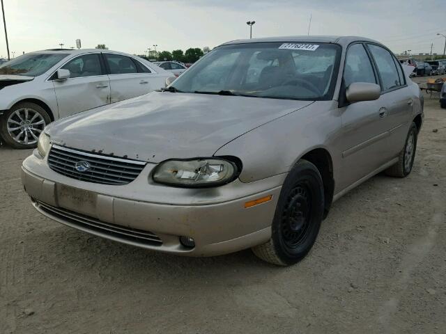 1G1NE52M8X6128698 - 1999 CHEVROLET MALIBU LS TAN photo 2