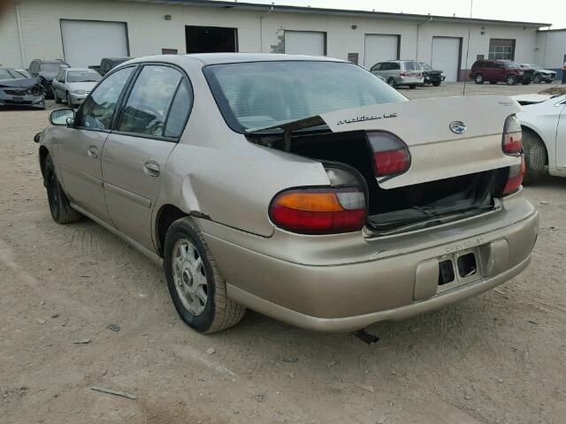 1G1NE52M8X6128698 - 1999 CHEVROLET MALIBU LS TAN photo 3