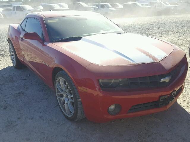 2G1FB1EV4A9102867 - 2010 CHEVROLET CAMARO LT RED photo 1