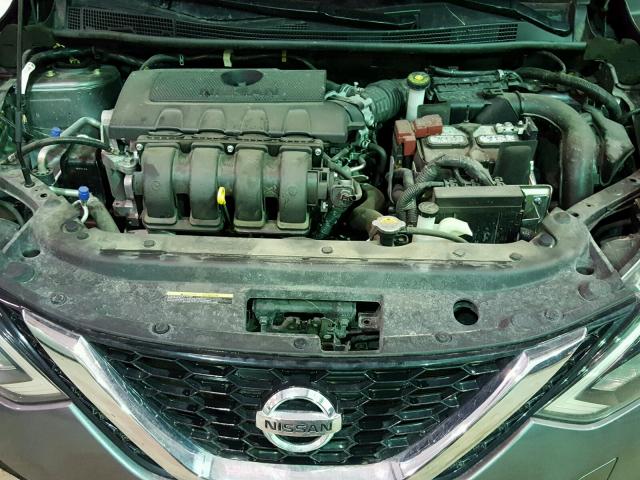 3N1AB7AP5GY247648 - 2016 NISSAN SENTRA S GRAY photo 7