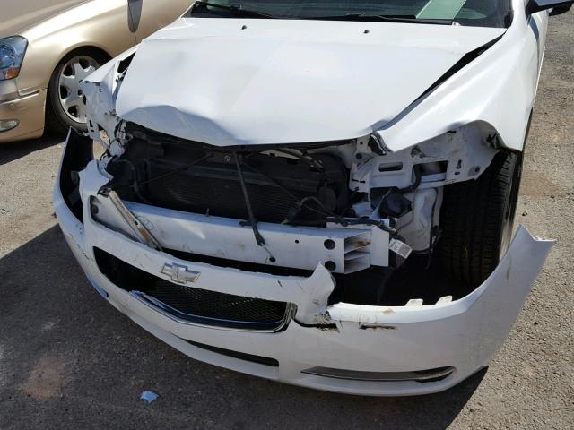 1G1ZH57BX9F160216 - 2009 CHEVROLET MALIBU 1LT 白色 照片 9