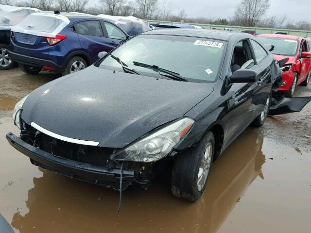 4T1CA30P78U150678 - 2008 TOYOTA CAMRY SOLA BLACK photo 2