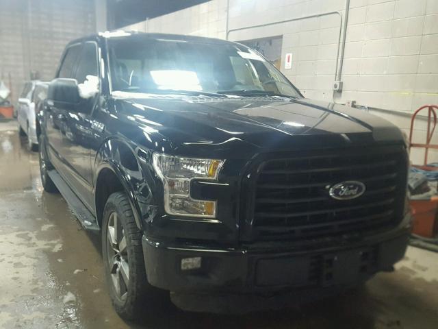 1FTEW1EF2GKF66568 - 2016 FORD F150 SUPER BLACK photo 1