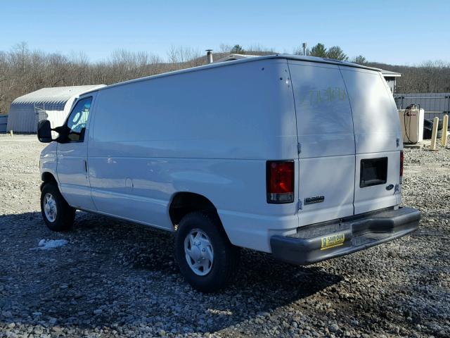 1FTSE34L27DB30932 - 2007 FORD ECONOLINE WHITE photo 3