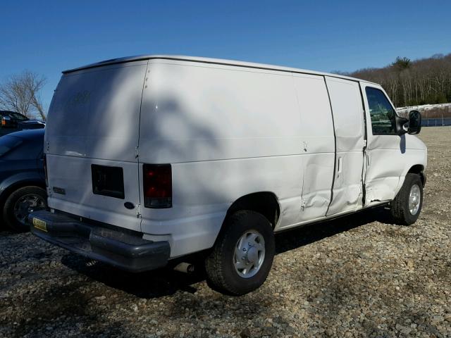 1FTSE34L27DB30932 - 2007 FORD ECONOLINE WHITE photo 4