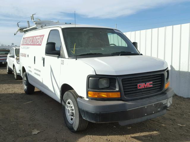 1GTW7FCA8E1148718 - 2014 GMC SAVANA G25 WHITE photo 1