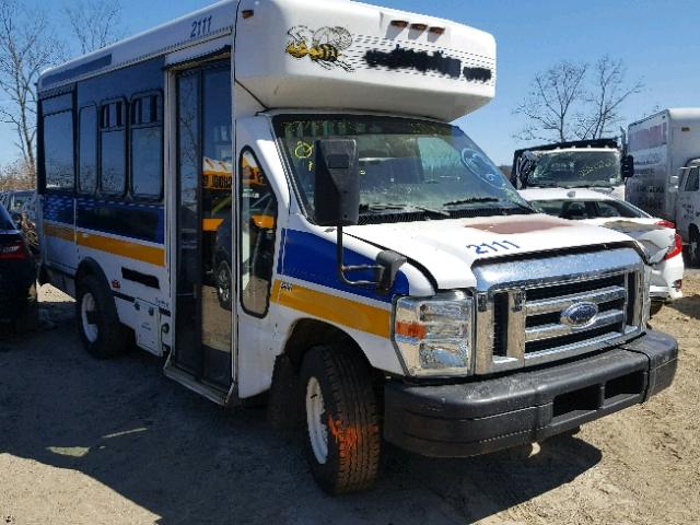 1FDEE3FL2BDB30461 - 2011 FORD ECONOLINE WHITE photo 1