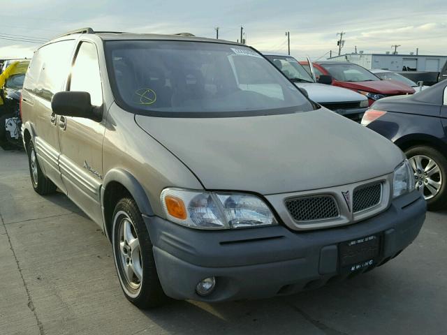 1GMDX03E8YD176086 - 2000 PONTIAC MONTANA BEIGE photo 1