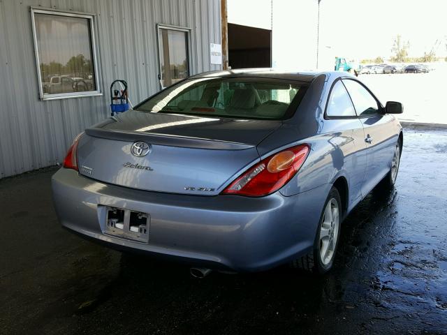 4T1CA38P56U072046 - 2006 TOYOTA CAMRY SOLA BLUE photo 4