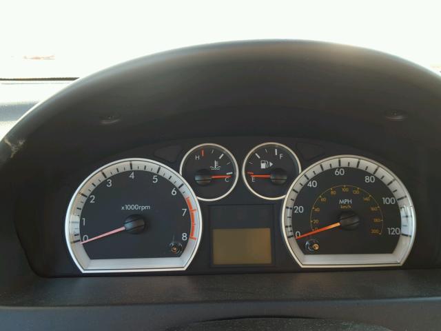 KL1TD6DE4BB205460 - 2011 CHEVROLET AVEO LS BLACK photo 8