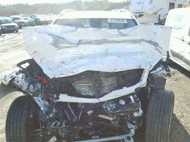 4JGDA5HB0FA451803 - 2015 MERCEDES-BENZ ML 350 4MA WHITE photo 7