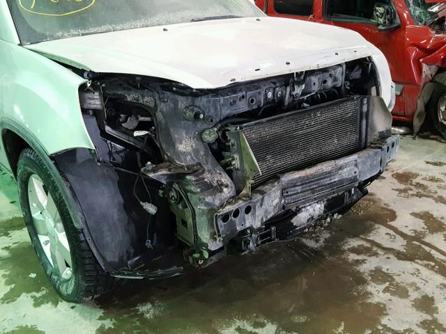 1GKEV33787J101944 - 2007 GMC ACADIA SLT ვერცხლისფერი ფოტო 9