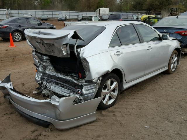 4T1BF3EK2BU701469 - 2011 TOYOTA CAMRY BASE SILVER photo 4