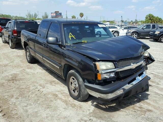 2GCEC19V341311062 - 2004 CHEVROLET SILVERADO CHARCOAL photo 1