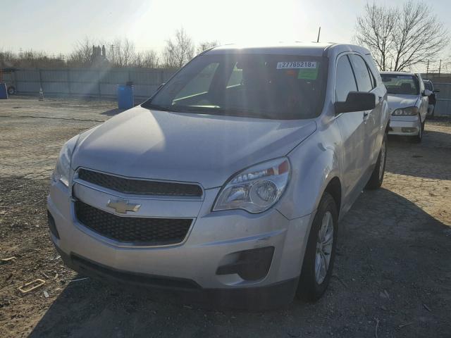 2GNALAEK7E1118965 - 2014 CHEVROLET EQUINOX LS SILVER photo 2